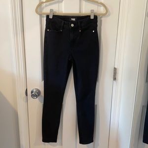 Paige high-rise skinny jeans, size 25
